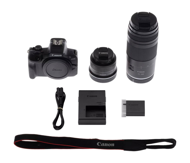 CANON EOS R100 + RF-S 18-45mm + RF 75-300mm 6052C120 - 1426150 - zdjęcie 3